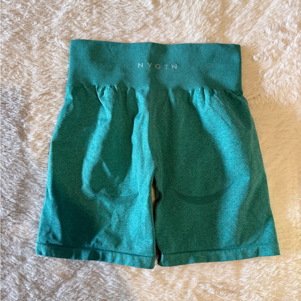Teal Butt Contour NVGTN Shorts